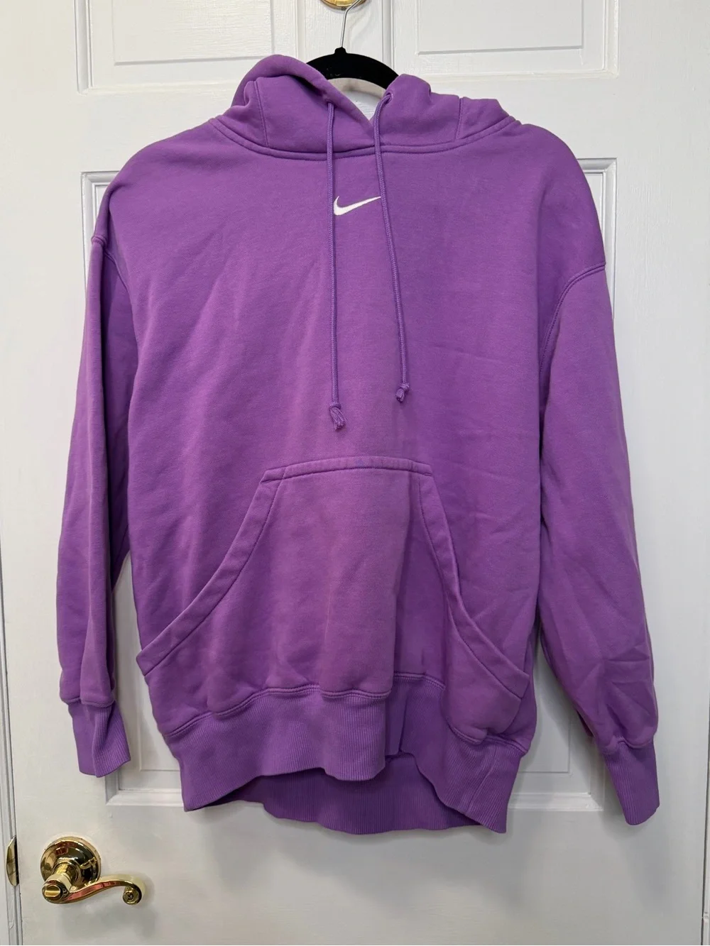 Nike Purple Hoodie Sweatshirt Size Small